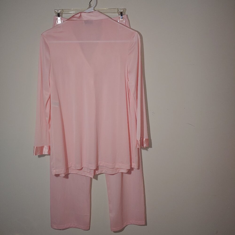 Vanity Fair Vintage 2pc  Pajama Set Size S Pink - Picture 7 of 8